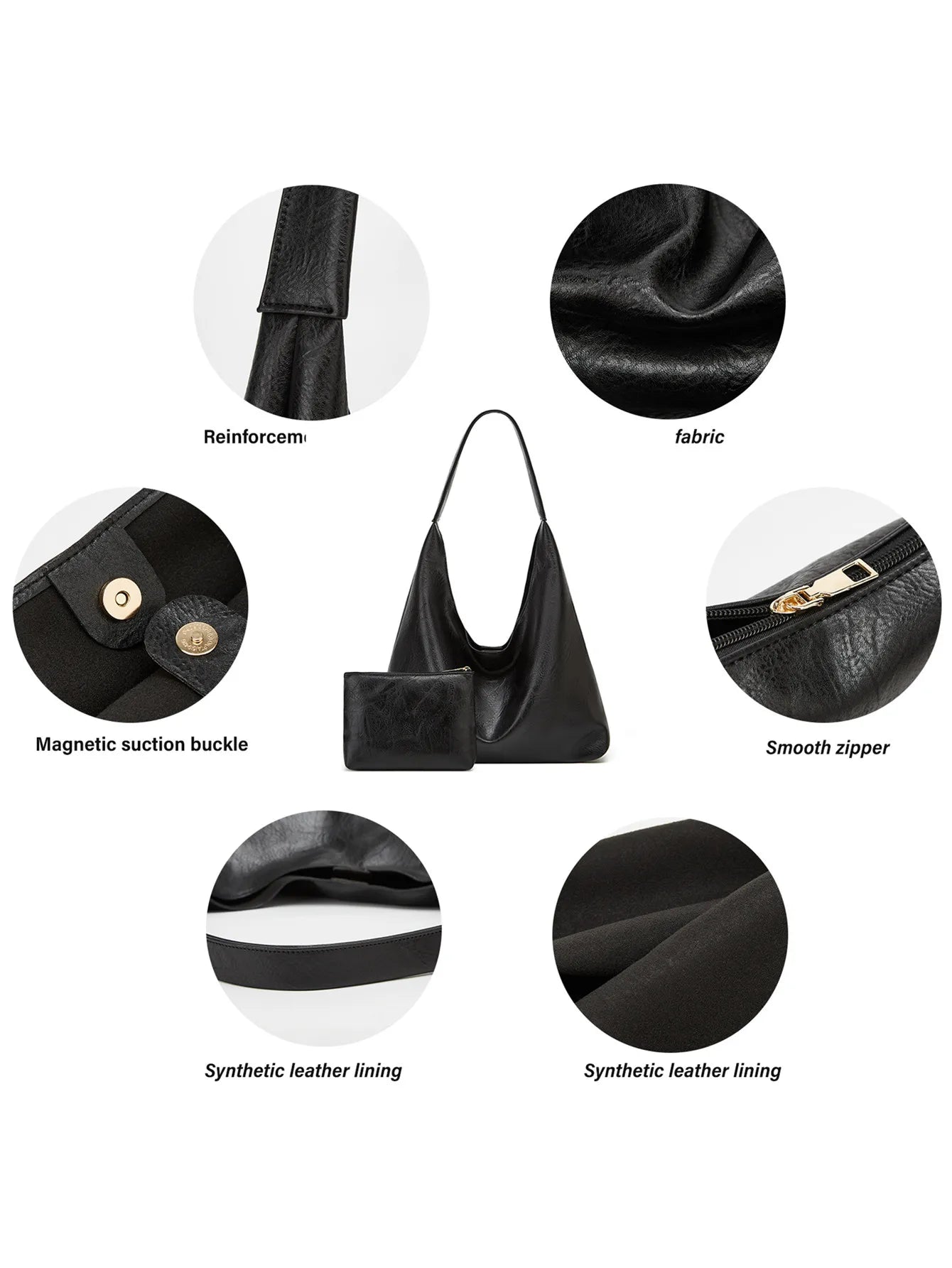 Nuevo bolso de mano 100, bolso de hombro con conocimiento de embarque, bolso de mujer retro simple, bolso grande, bolso de mano