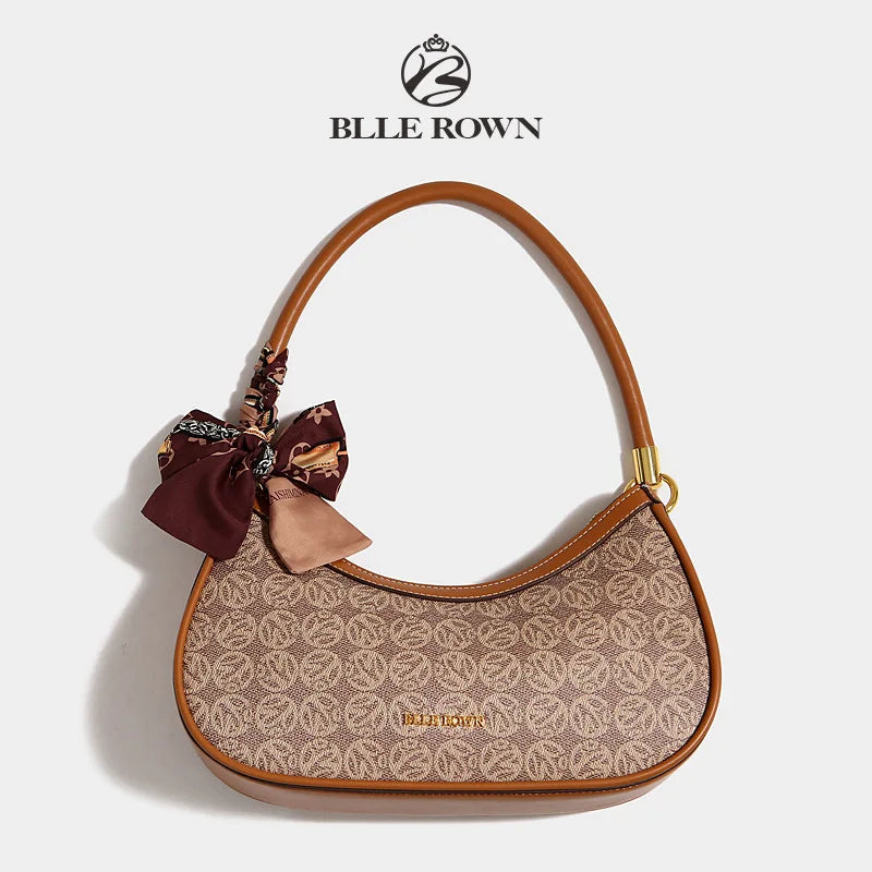 Bolsos de moda para mujer, de cuero, tipo bandolera, estilo hobo, informal