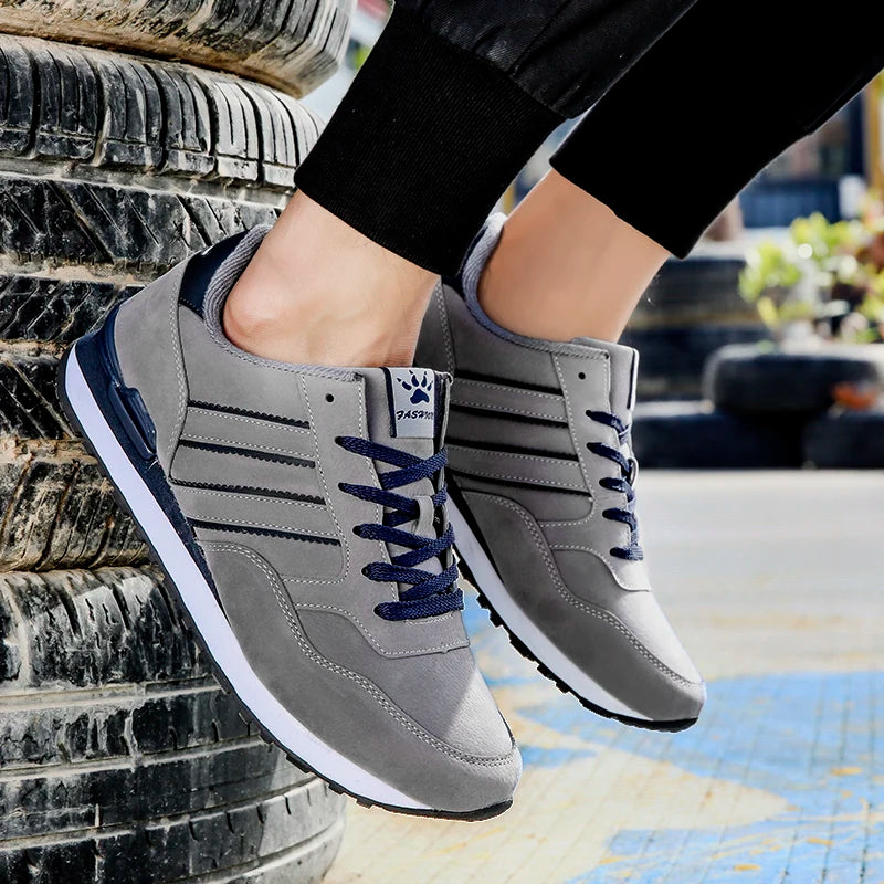 Zapatillas Hombre Men Outdoor Running Shoes High Quality Lace-Up Men Casual Shoes Fashion Comfortable Walking Shoes Lightweight