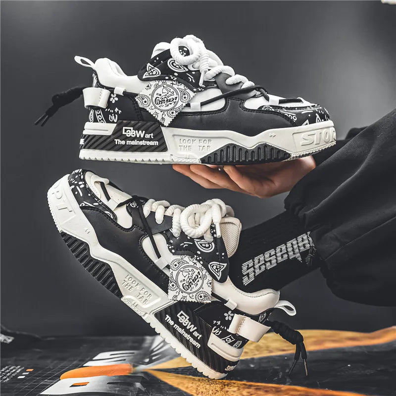 Zapatillas de deporte para hombre, zapatos casuales de moda de primavera, zapatillas deportivas de malla transpirables para exteriores, zapatos deportivos de marca para hombre 2024