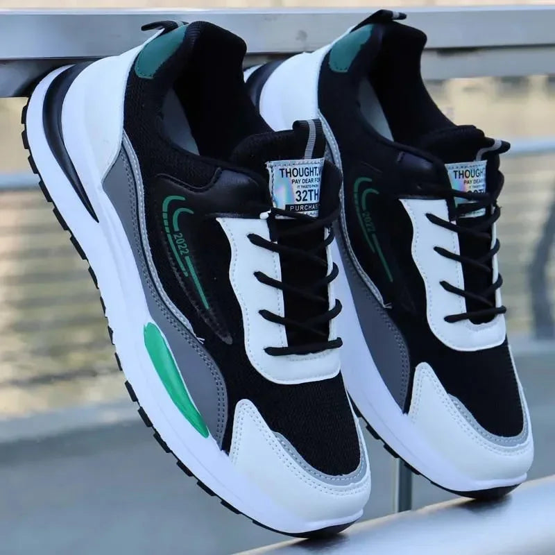 Zapatillas De deporte para hombre, suela exterior a la moda, zapatos deportivos informales para hombre, zapatos planos para correr, Tenis De Mujer, Zapatillas, zapato Masculino