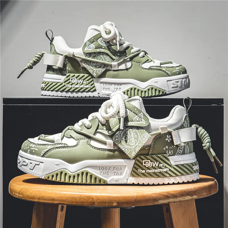 Zapatillas de deporte para hombre, zapatos casuales de moda de primavera, zapatillas deportivas de malla transpirables para exteriores, zapatos deportivos de marca para hombre 2024