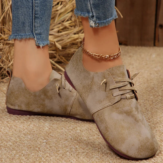 Zapatos de mujer, zapatos planos informales para mujer, novedad de 2025, zapatos elegantes de otoño para mujer, calzado informal para mujer, zapatillas deportivas