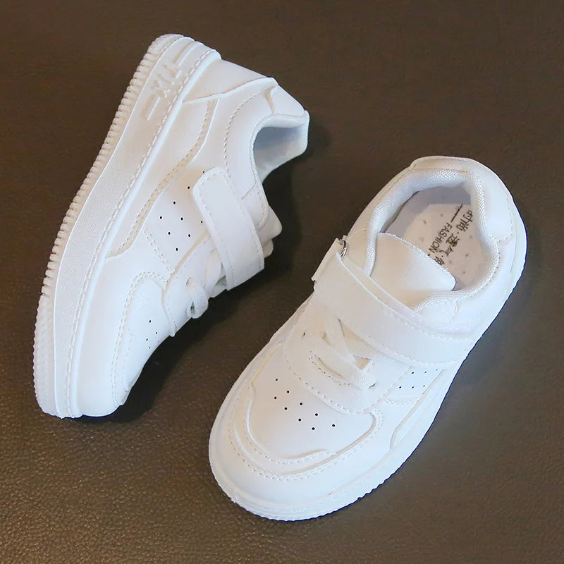 Zapatillas Niña zapato primavera otoño Niño Blanco Zapato Casual Running niño Zapato antideslizante Suela suave Zapatillas niño tenis Artículo de venta caliente