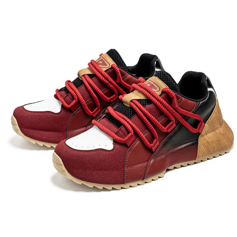 Zapatillas informales de gran venta para hombre, zapatillas de plataforma de corte bajo a la moda, cómodas zapatillas para caminar al aire libre para hombre, zapatillas hombre