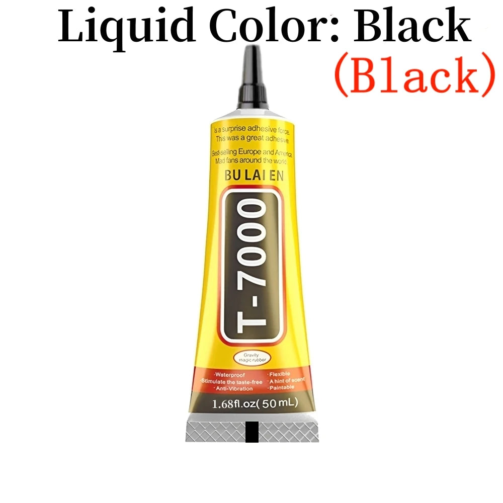 B7000 50ml Multipurpose Industrial Adhesive DIY Rhinestone Jewelry Crafts Phone Case Repair Touch Screen Glass Liquid Super Glue