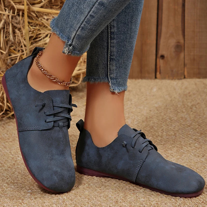 Zapatos de mujer, zapatos planos informales para mujer, novedad de 2025, zapatos elegantes de otoño para mujer, calzado informal para mujer, zapatillas deportivas