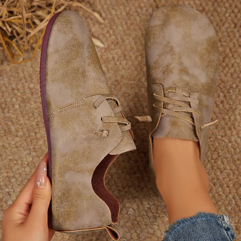 Zapatos de mujer, zapatos planos informales para mujer, novedad de 2025, zapatos elegantes de otoño para mujer, calzado informal para mujer, zapatillas deportivas