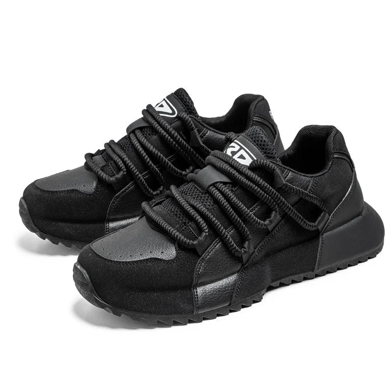 Zapatillas informales de gran venta para hombre, zapatillas de plataforma de corte bajo a la moda, cómodas zapatillas para caminar al aire libre para hombre, zapatillas hombre