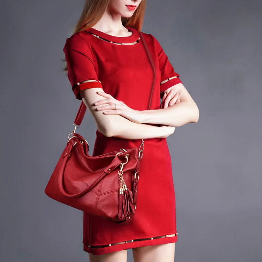 Bolsos de mano de piel sintética suave para mujer, bandoleras de diseñador, bolsos con asa superior, bolsos de hombro tipo tote
