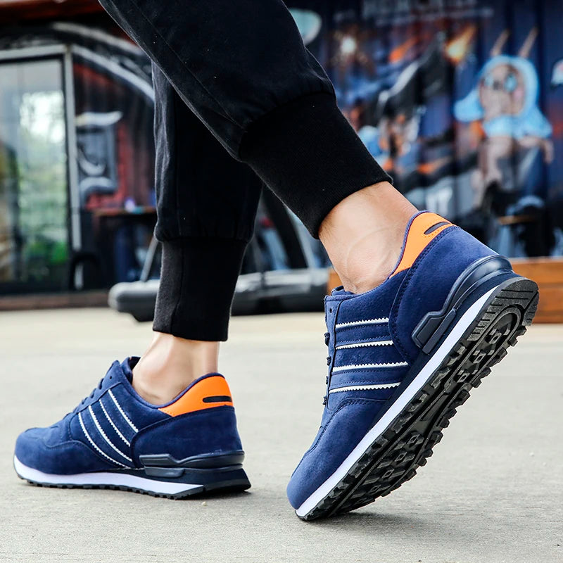 Zapatillas Hombre Men Outdoor Running Shoes High Quality Lace-Up Men Casual Shoes Fashion Comfortable Walking Shoes Lightweight