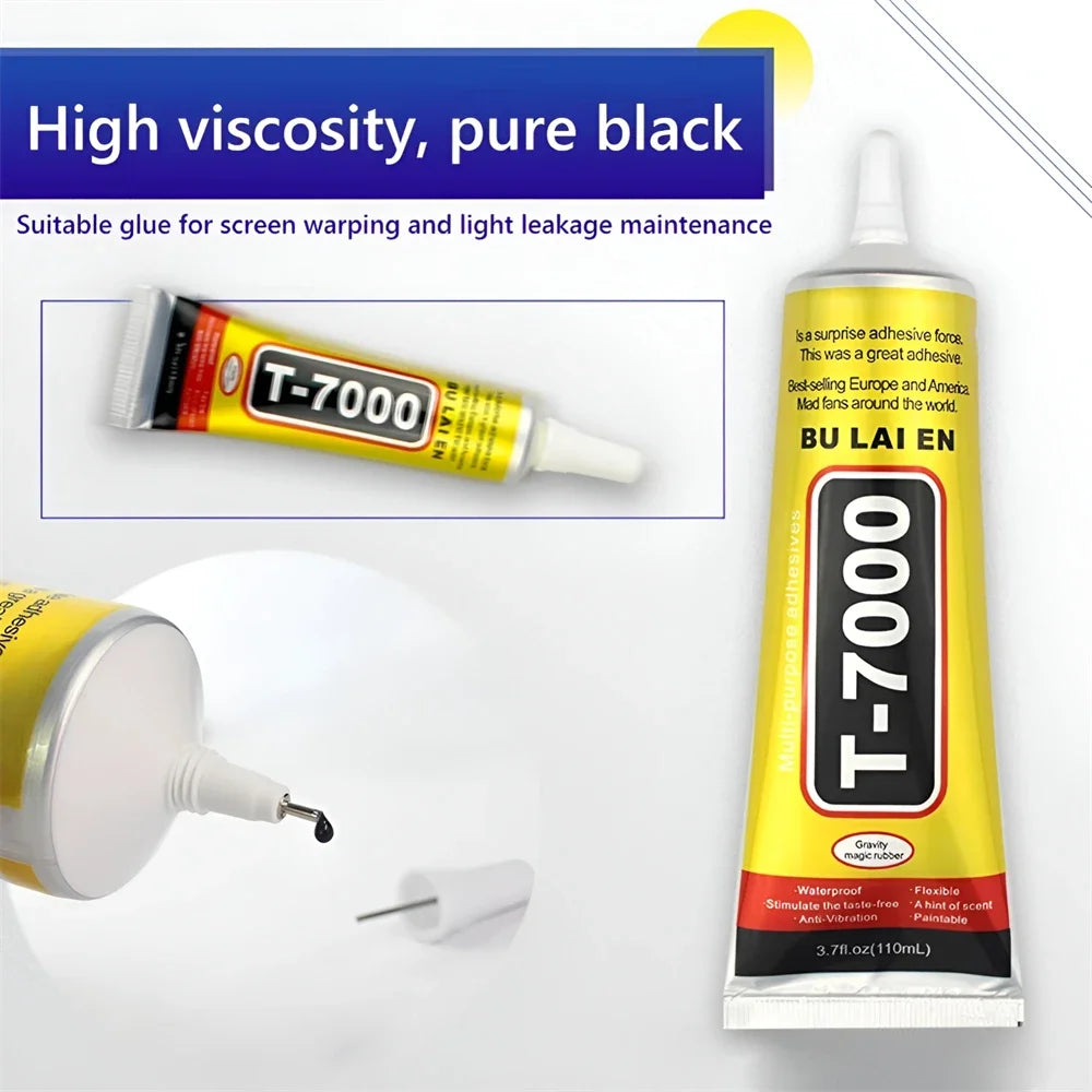B7000 50ml Multipurpose Industrial Adhesive DIY Rhinestone Jewelry Crafts Phone Case Repair Touch Screen Glass Liquid Super Glue