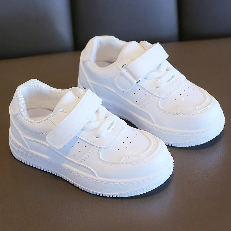 Zapatillas Niña zapato primavera otoño Niño Blanco Zapato Casual Running niño Zapato antideslizante Suela suave Zapatillas niño tenis Artículo de venta caliente