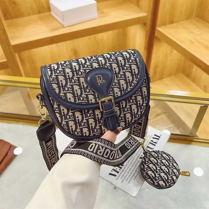 Elegantes bolsos de cuero para mujer, bolso de mano con correa para el hombro de un diseñador famoso, clásico y popular de lujo para damas.
