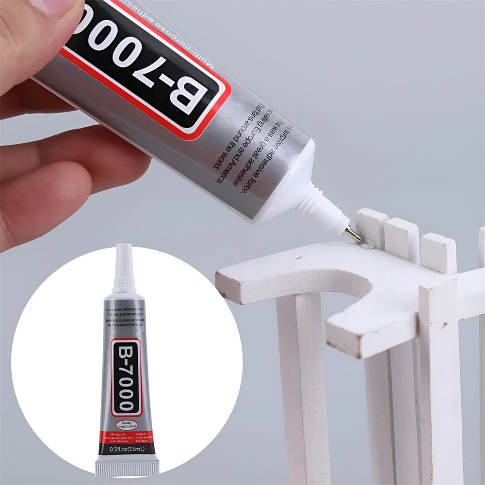 B7000 50ml Multipurpose Industrial Adhesive DIY Rhinestone Jewelry Crafts Phone Case Repair Touch Screen Glass Liquid Super Glue