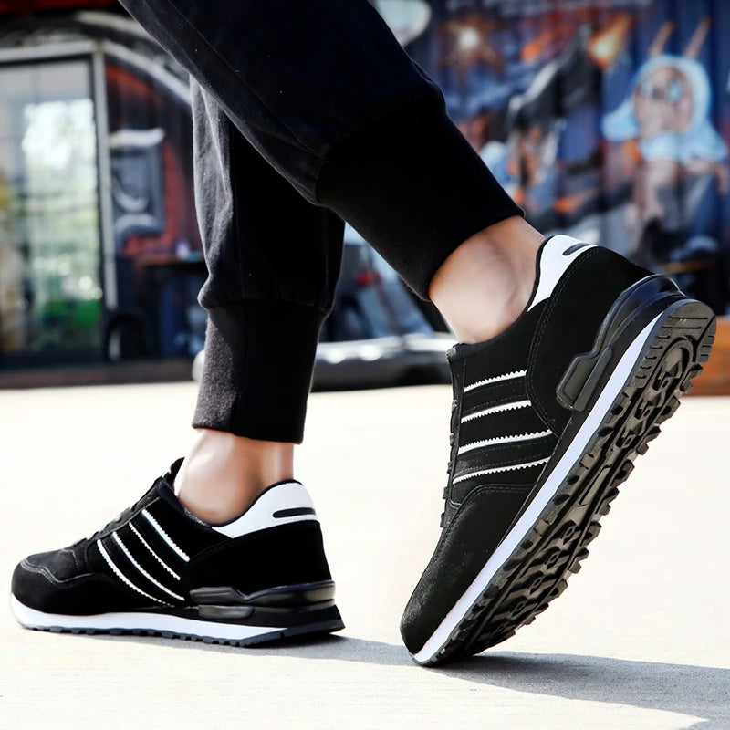 Zapatillas Hombre Men Outdoor Running Shoes High Quality Lace-Up Men Casual Shoes Fashion Comfortable Walking Shoes Lightweight