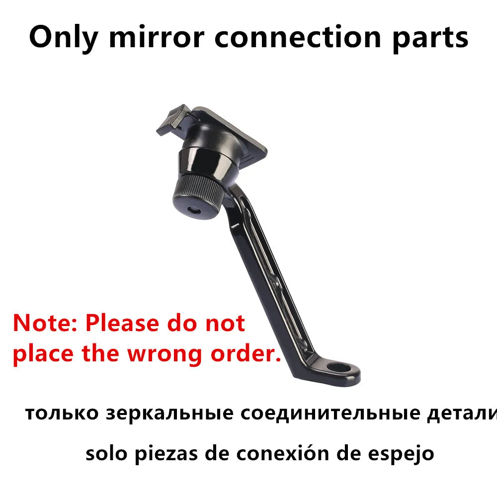 Bike Phone Holder Motorcycle Universal Bicycle handlebar Rearview Mirrors Bracket for 7.2 Inch Mobile Phone Stent Shockproof