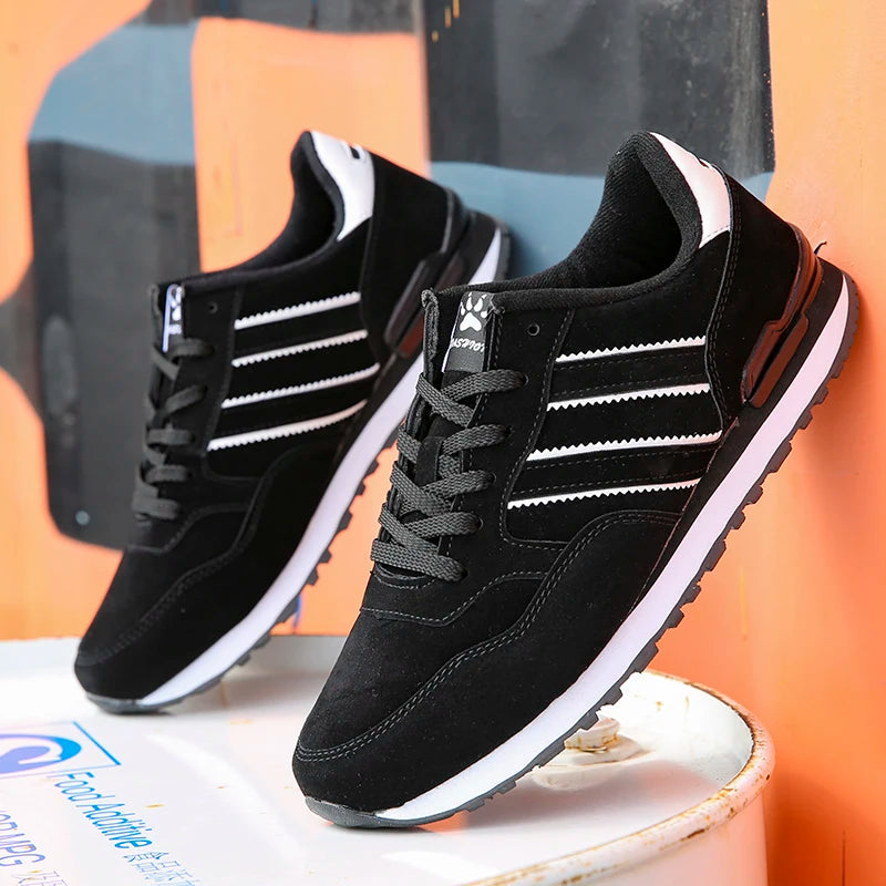 Zapatillas Hombre Men Outdoor Running Shoes High Quality Lace-Up Men Casual Shoes Fashion Comfortable Walking Shoes Lightweight