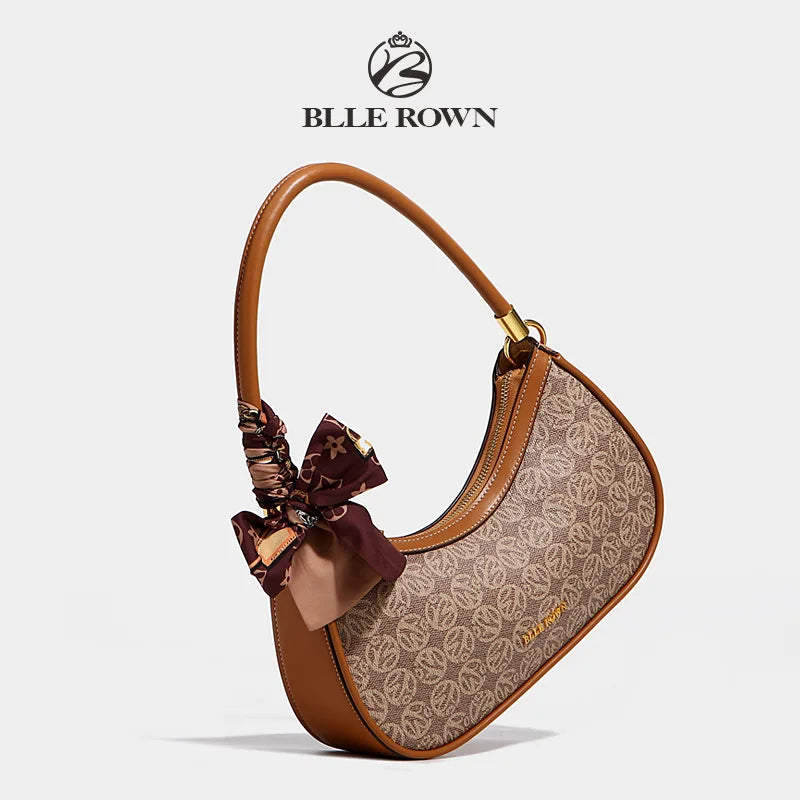 Bolsos de moda para mujer, de cuero, tipo bandolera, estilo hobo, informal