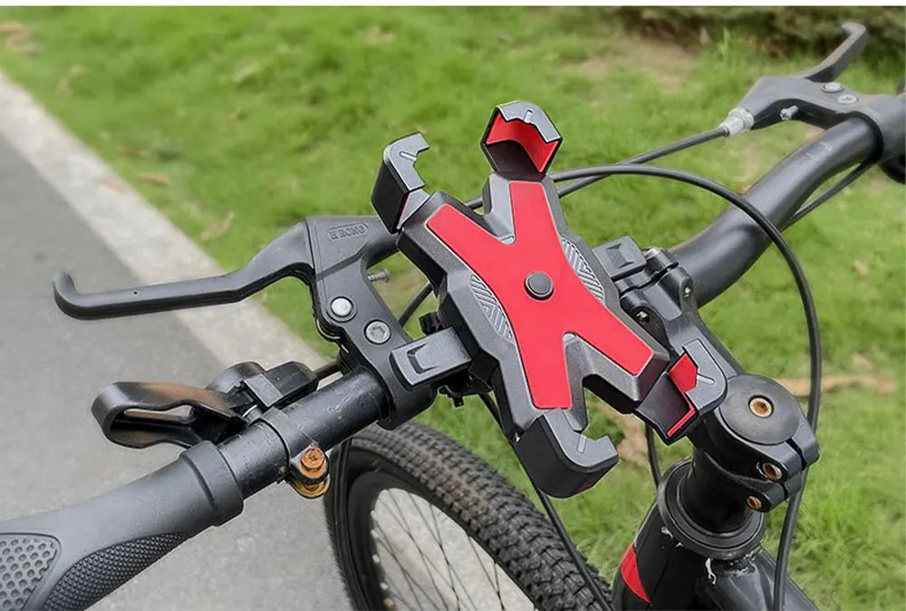 Bike Phone Holder Motorcycle Universal Bicycle handlebar Rearview Mirrors Bracket for 7.2 Inch Mobile Phone Stent Shockproof