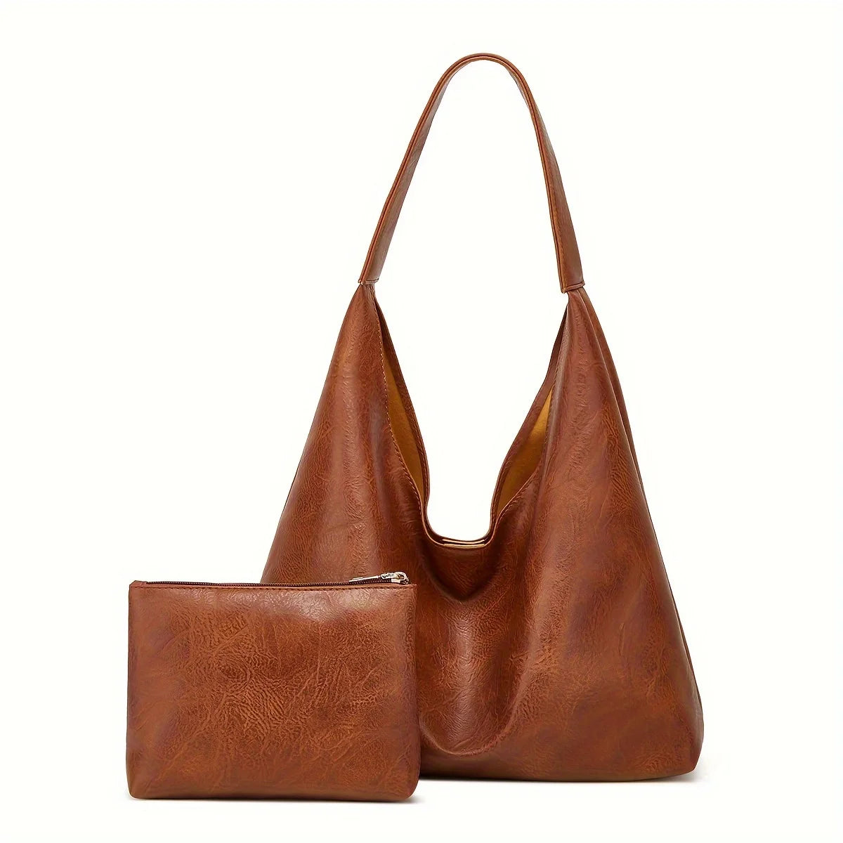 Nuevo bolso de mano 100, bolso de hombro con conocimiento de embarque, bolso de mujer retro simple, bolso grande, bolso de mano