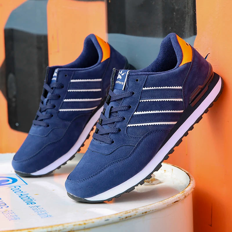 Zapatillas Hombre Men Outdoor Running Shoes High Quality Lace-Up Men Casual Shoes Fashion Comfortable Walking Shoes Lightweight