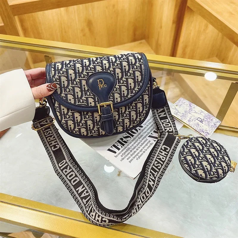 Elegantes bolsos de cuero para mujer, bolso de mano con correa para el hombro de un diseñador famoso, clásico y popular de lujo para damas.