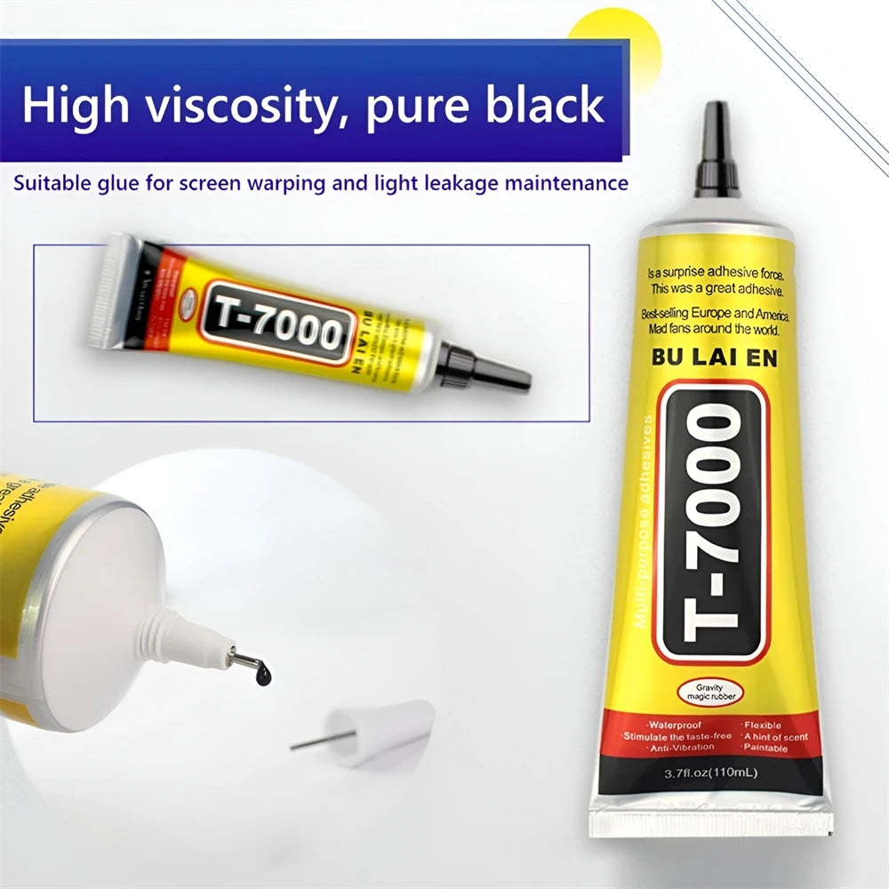B7000 50ml Multipurpose Industrial Adhesive DIY Rhinestone Jewelry Crafts Phone Case Repair Touch Screen Glass Liquid Super Glue